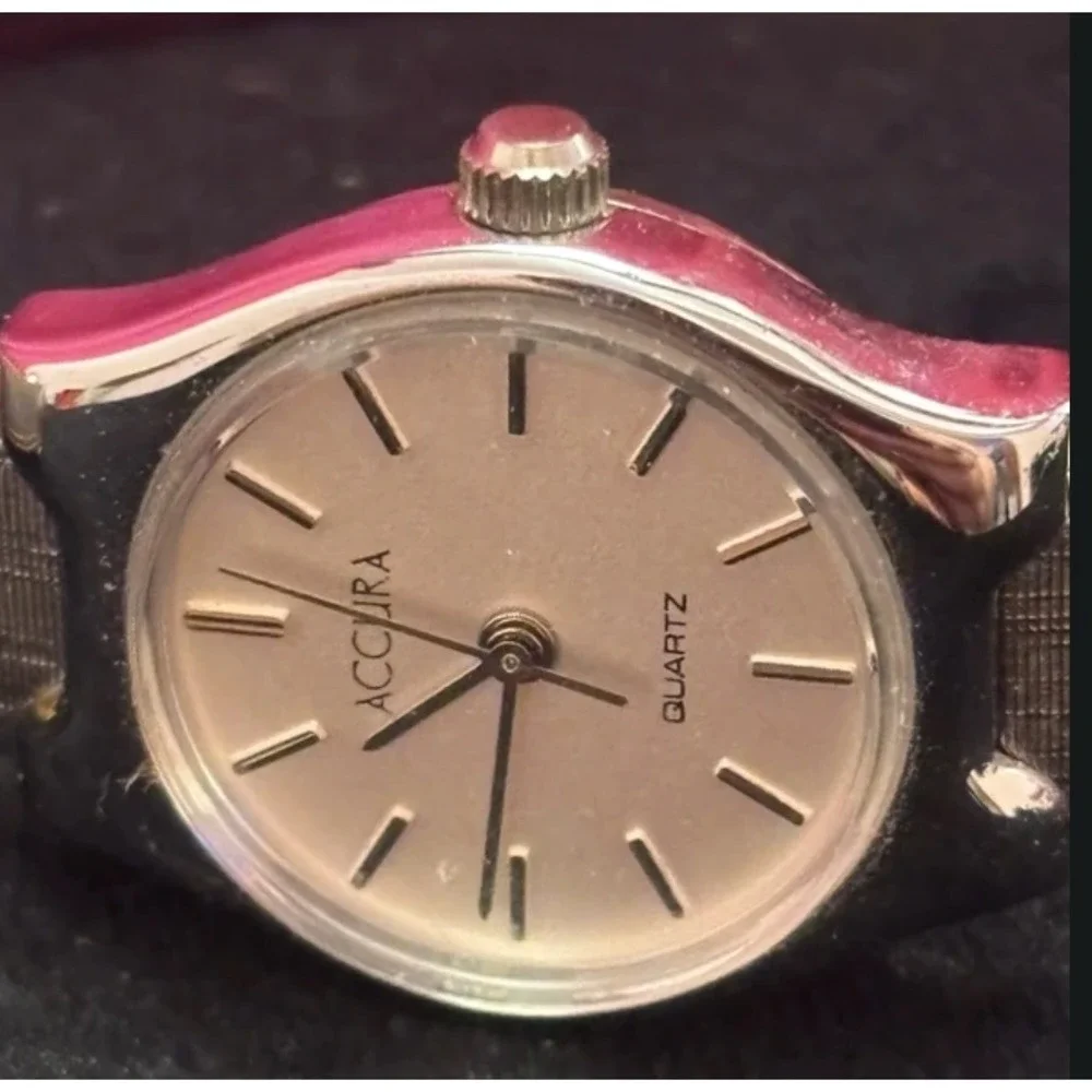 Vintage Ladies Watch Lot Timex Vanity Fair Accura Quartz Untested 3pc Bundle